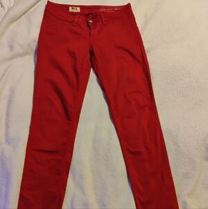 SOLD Design Lab Red Leggings